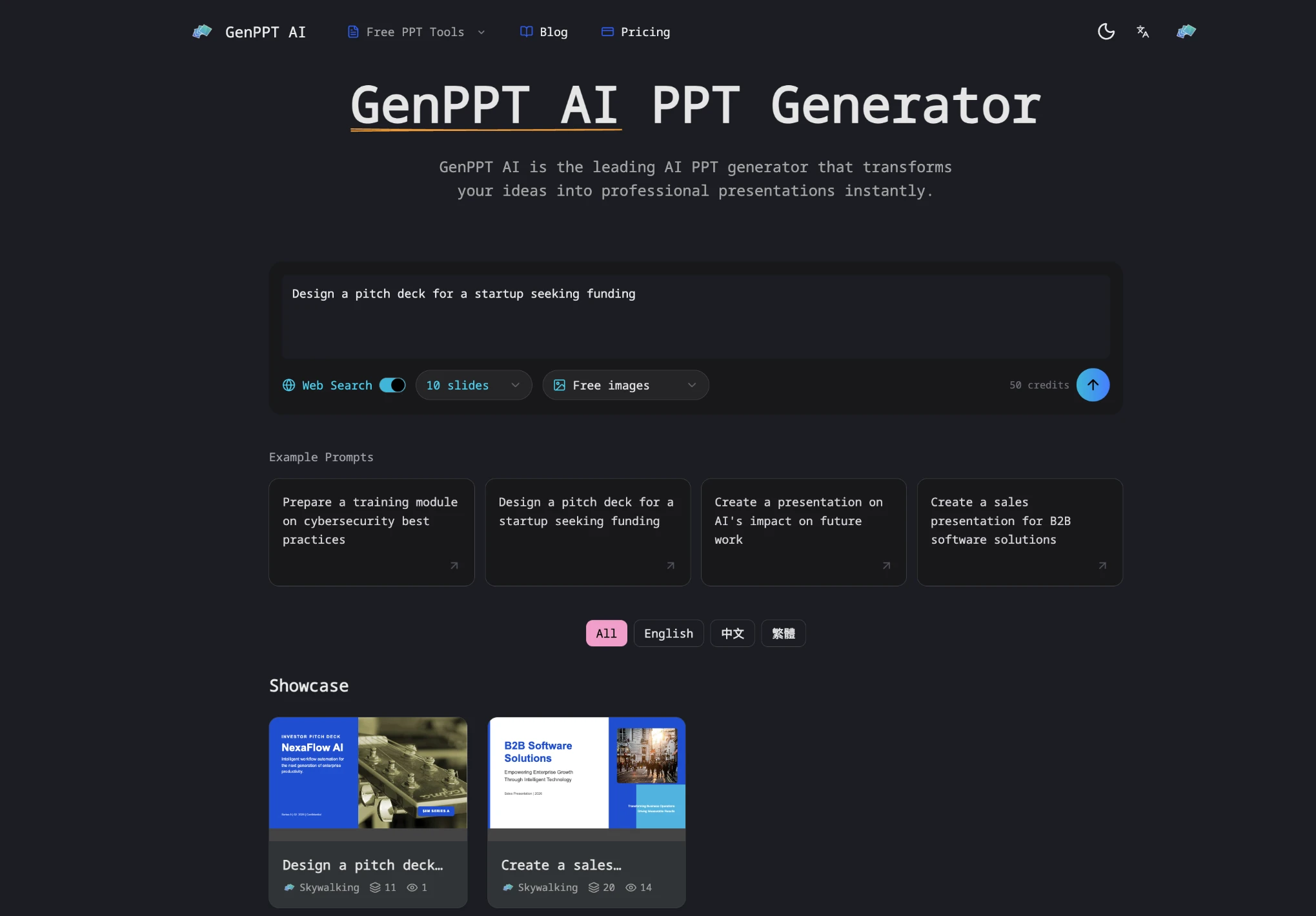 GenPPT AI PPT Generator
